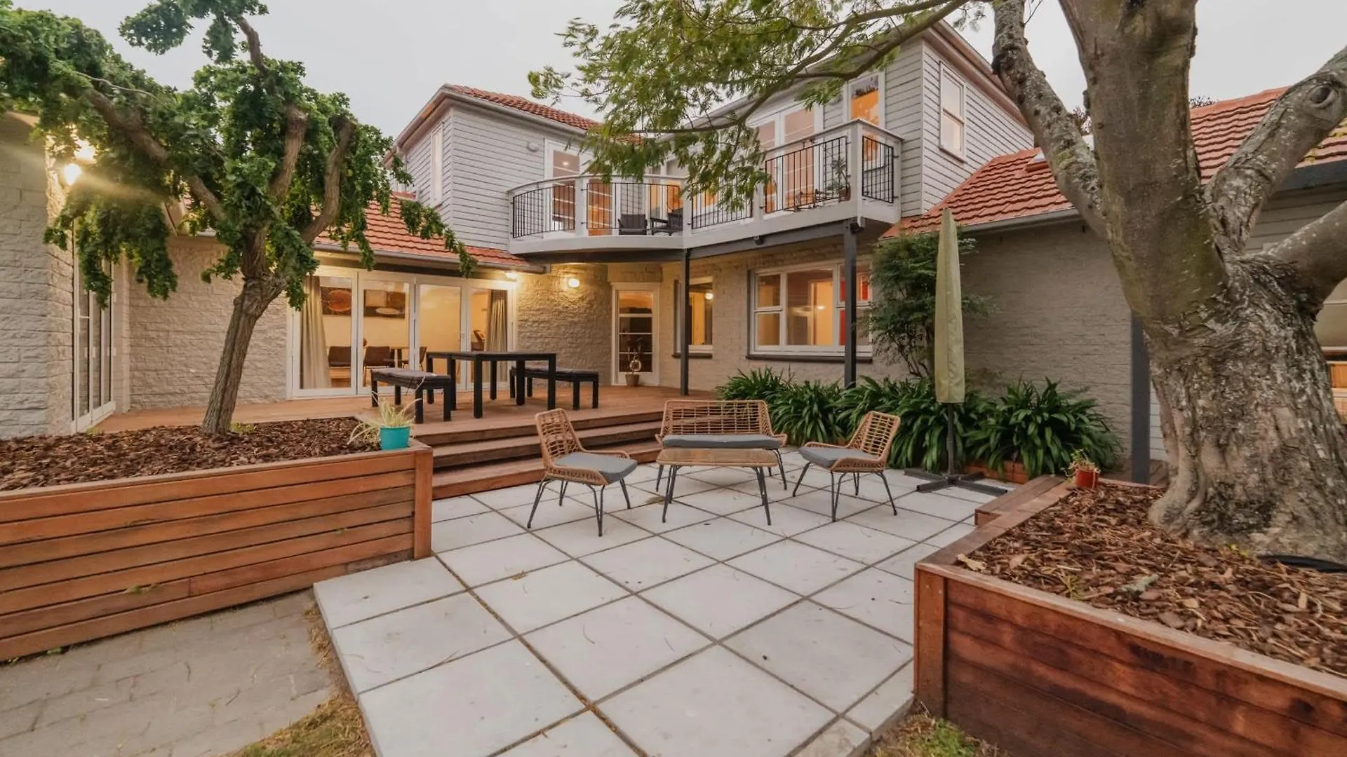 Hébergement de vacances Family Oasis - Deck Garden & Space Christchurch